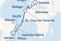 Costa Fascinosa - Brazílie, Kanárské ostrovy, Maroko, Gibraltar, Španělsko, Itálie (Santos) Costa Fascinosa - Brazílie, Kanárské ostrovy, Maroko, Gibraltar, Španělsko, Itálie (Santos)