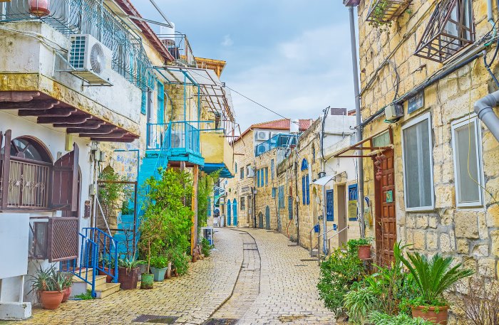 Modré město Safed